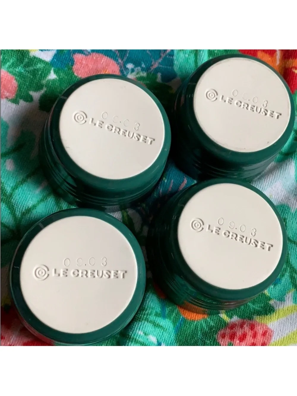🔥 Set of 4 LE CREUSET Ramekin- Green